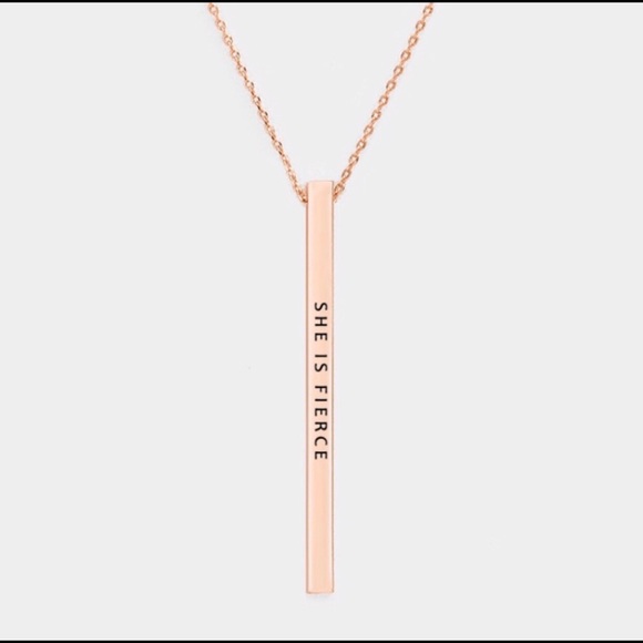 Jewelry - 🎉SALE 🎉She is Fierce Gold Necklace 🦁